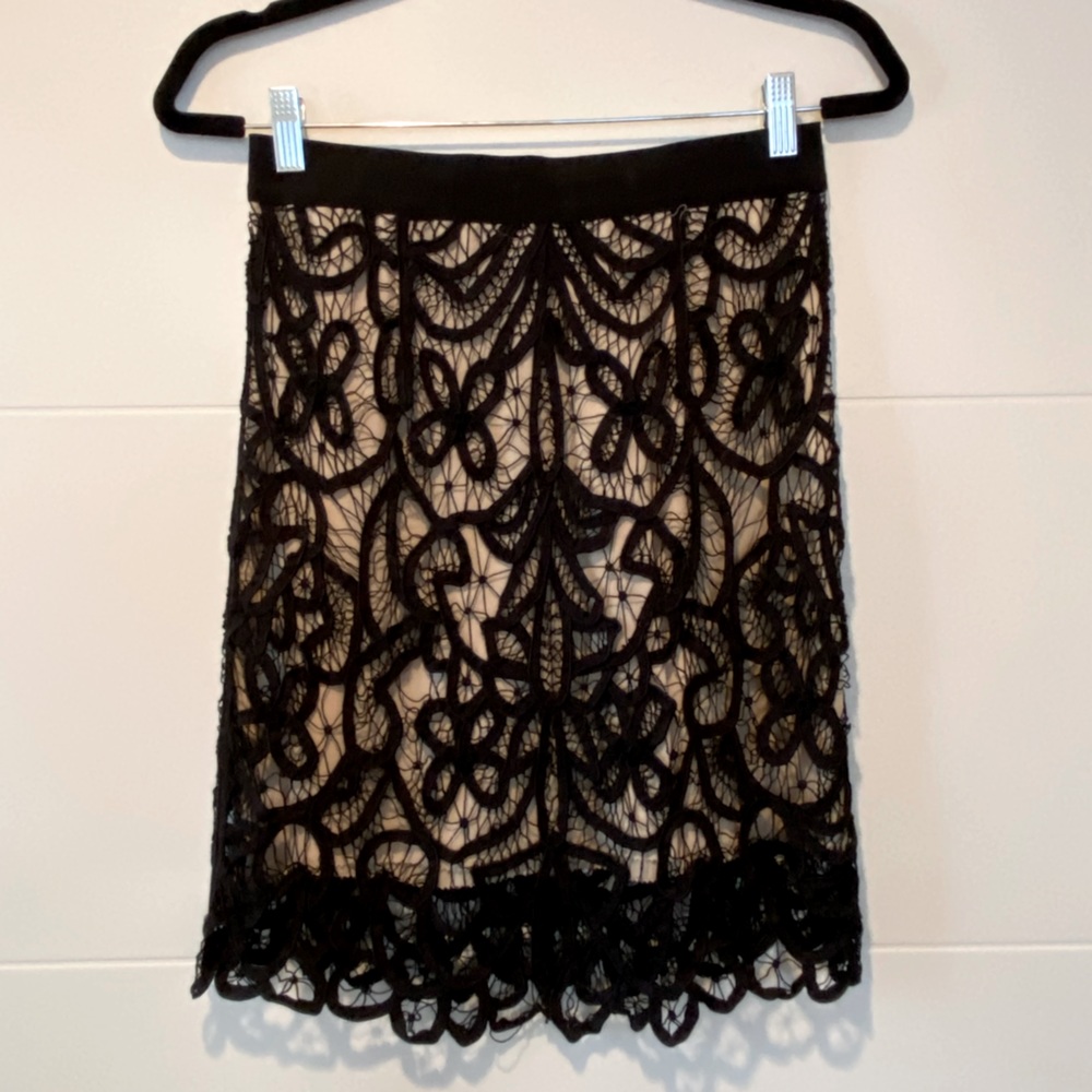 Phillip alum Lace skirt